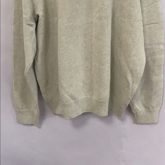 NWT CHAPS BEIGE SWEATER LOGO‎ CREWNECK SIZE VARIOUS - Picture 3 of 8